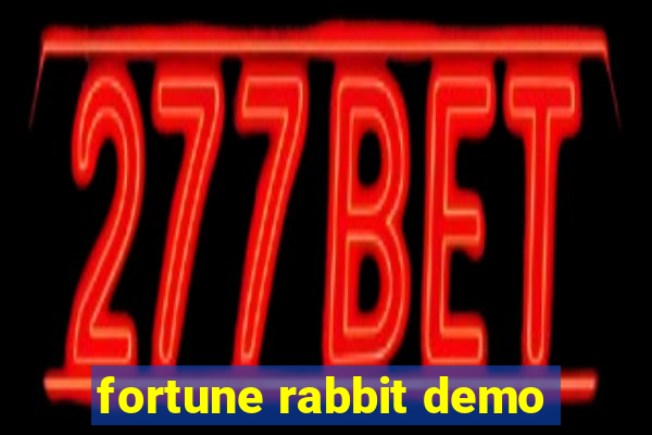 fortune rabbit demo